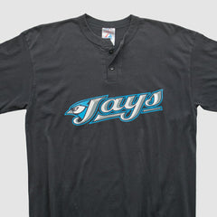 Toronto Blue Jays Majestic 2000s T-shirt - Black - L by Fanatics Real Vintage T-shirts