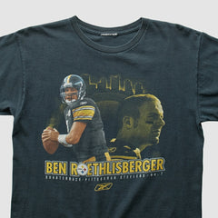 Pittsburgh Steelers Reebok 2000s T-shirt Black Vintage