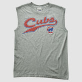 Chicago Cubs CSA 2000s Tank - Heather Gray - S by Fanatics Real Vintage Tanks