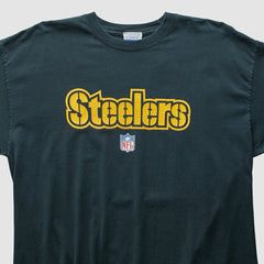 Pittsburgh Steelers Reebok 2000s Long Sleeve T-shirt Black Vintage