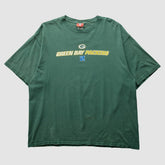 Green Bay Packers NFL 2000s T-shirt Green Vintage
