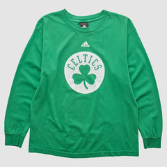 Boston Celtics 2010s Long Sleeve T-shirt Green Vintage