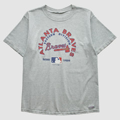 Atlanta Braves Crable Sportswear 1997 T-shirt - Heather Gray - M by Fanatics Real Vintage T-shirts