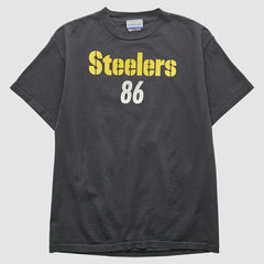 Hines Ward Reebok 2000s T-shirt Black Vintage