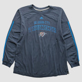 Oklahoma City Thunder 2010s Long Sleeve T-shirt Navy Vintage