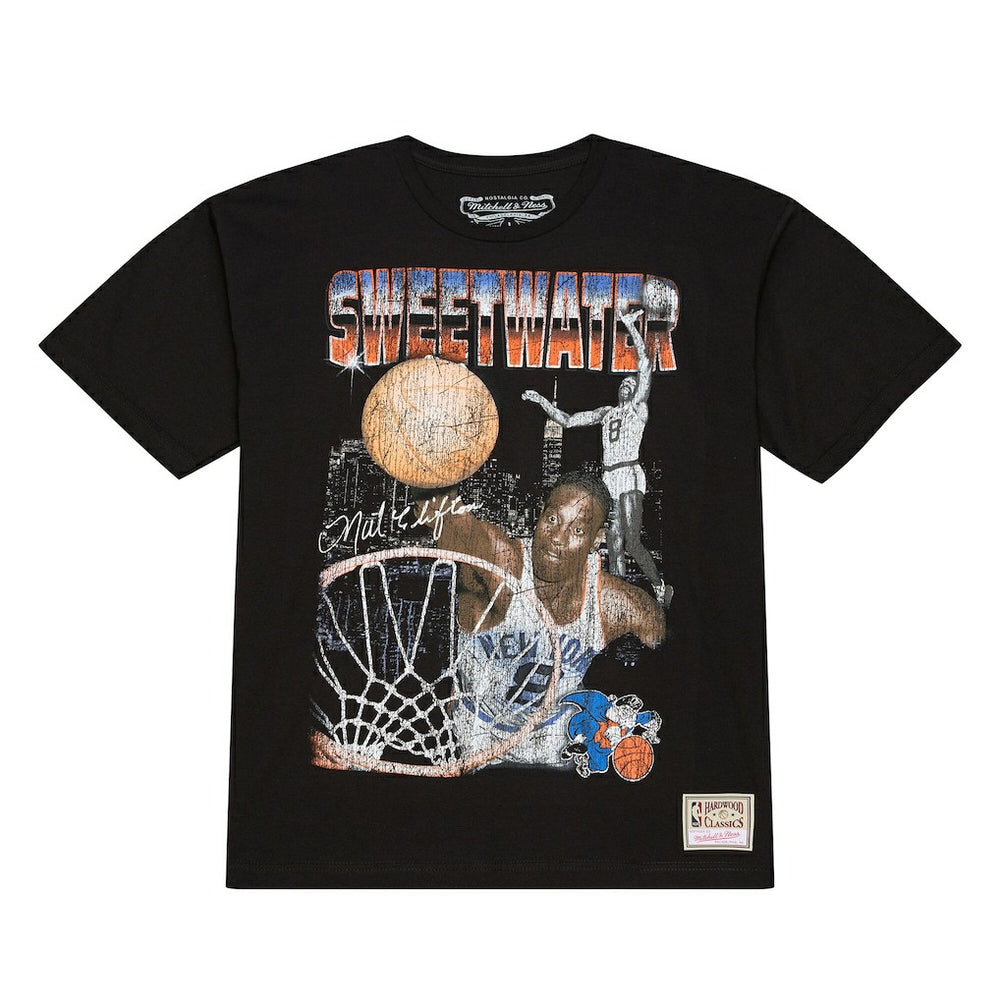 Nathaniel Clifton New York Knicks 75th Anniversary Pioneers Player T-Shirt Black