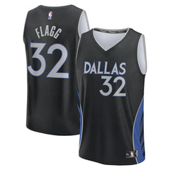 NBA Cooper Flagg Dallas Mavericks 2025/26 City Edition Fast Break Jersey sale - Black