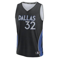 NBA Cooper Flagg Dallas Mavericks 2025/26 City Edition Fast Break Jersey sale - Black