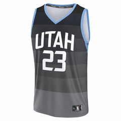 NBA Lauri Markkanen Utah Jazz 2025/26 City Edition Fast Break Jersey - Black