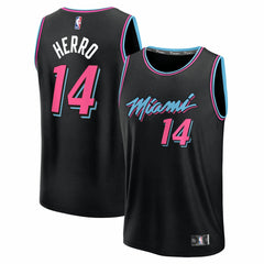 NBA Tyler Herro Miami Heat 2025/26 City Edition Fast Break Jersey - Black