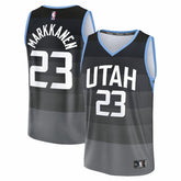 NBA Lauri Markkanen Utah Jazz Youth 2025/26 City Edition Fastbreak Jersey - Black