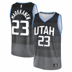 Lauri Markkanen Utah Jazz Youth 2025/26 City Edition Fastbreak Jersey Black