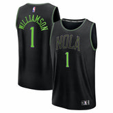 NBA Zion Williamson New Orleans Pelicans Youth 2025/26 City Edition Fastbreak Jersey - Black