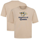NHL Nashville Predators Levelwear Team Surge Luxe Signature Knit T-Shirt - Khaki
