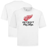 NHL Detroit Red Wings Levelwear Team Surge Luxe Signature Knit T-Shirt - White