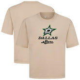 NHL Dallas Stars Levelwear Team Surge Luxe Signature Knit T-Shirt - Khaki