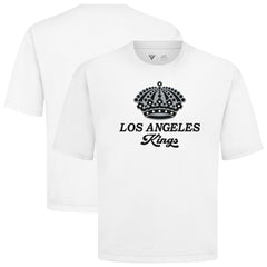 NHL Los Angeles Kings Levelwear Team Surge Luxe Signature Knit T-Shirt - White