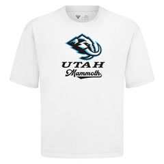 NHL Utah Mammoth Levelwear Team Surge Luxe Signature Knit T-Shirt - White