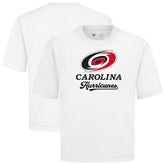 NHL Carolina Hurricanes Levelwear Team Surge Luxe Signature Knit T-Shirt - White