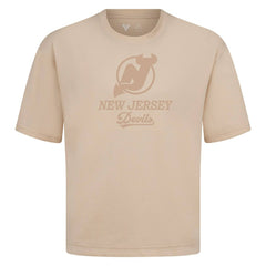 NHL New Jersey Devils Levelwear Shadow Surge Luxe Signature Knit T-Shirt - Khaki
