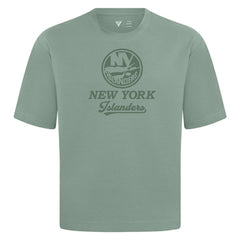 NHL New York Islanders Levelwear Shadow Surge Luxe Signature Knit T-Shirt - Green