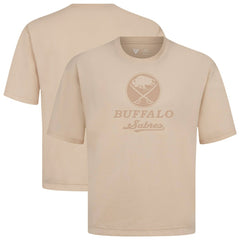 NHL Buffalo Sabres Levelwear Shadow Surge Luxe Signature Knit T-Shirt - Khaki