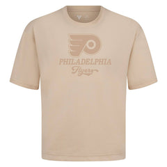 NHL Philadelphia Flyers Levelwear Shadow Surge Luxe Signature Knit T-Shirt - Khaki