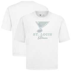 NHL St. Louis Blues Levelwear Shadow Surge Luxe Signature Knit T-Shirt - White