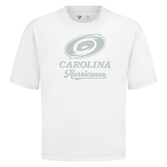 NHL Carolina Hurricanes Levelwear Shadow Surge Luxe Signature Knit T-Shirt - White