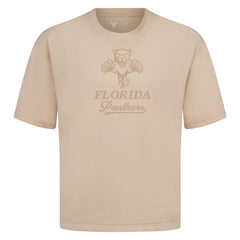 NHL Florida Panthers Levelwear Shadow Surge Luxe Signature Knit T-Shirt - Khaki