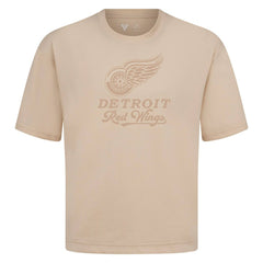 NHL Detroit Red Wings Levelwear Shadow Surge Luxe Signature Knit T-Shirt - Khaki