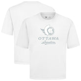 NHL Ottawa Senators Levelwear Shadow Surge Luxe Signature Knit T-Shirt - White