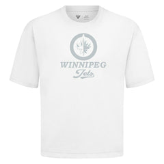 NHL Winnipeg Jets Levelwear Shadow Surge Luxe Signature Knit T-Shirt - White