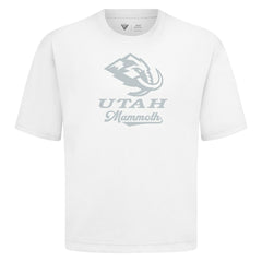 NHL Utah Mammoth Levelwear Shadow Surge Luxe Signature Knit T-Shirt - White