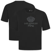 NHL Los Angeles Kings Levelwear Shadow Surge Luxe Signature Knit T-Shirt - Black