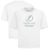 NHL Tampa Bay Lightning Levelwear Shadow Surge Luxe Signature Knit T-Shirt - White