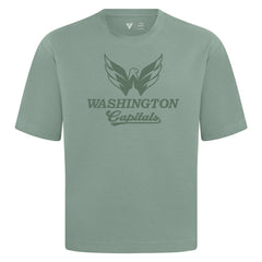 NHL Washington Capitals Levelwear Shadow Surge Luxe Signature Knit T-Shirt - Green