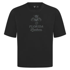 NHL Florida Panthers Levelwear Shadow Surge Luxe Signature Knit T-Shirt - Black