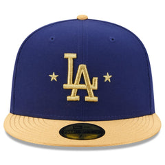 Los Angeles Dodgers New Era 2026 Gold Collection 59FIFTY Fitted Hat - Royal Hats