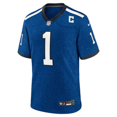 NFL Ahmad Sauce Gardner Indianapolis Colts Alternate 2 Indiana Nights Game Jersey - Heather Royal