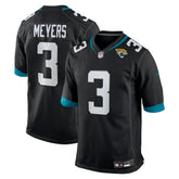 NFL Jakobi Meyers Jacksonville Jaguars Alternate Game Jersey - Black