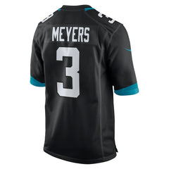 NFL Jakobi Meyers Jacksonville Jaguars Alternate Game Jersey - Black