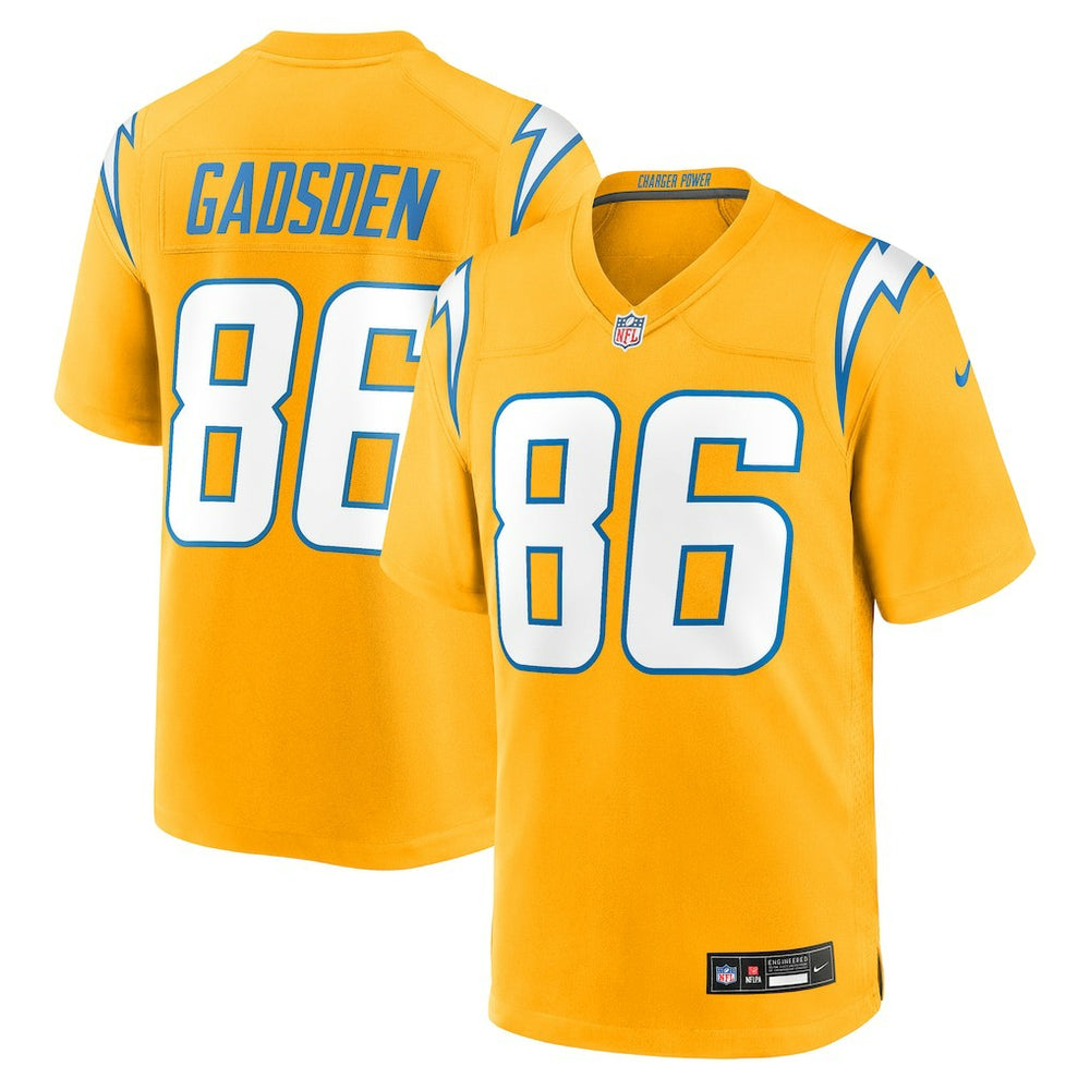 NFL Oronde Gadsden Los Angeles Chargers Alternate Charger Power Game Jersey - Gold