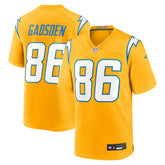 NFL Oronde Gadsden Los Angeles Chargers Alternate Charger Power Game Jersey - Gold