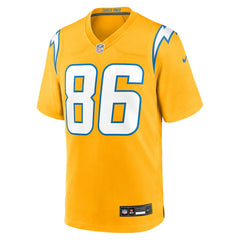 NFL Oronde Gadsden Los Angeles Chargers Alternate Charger Power Game Jersey - Gold
