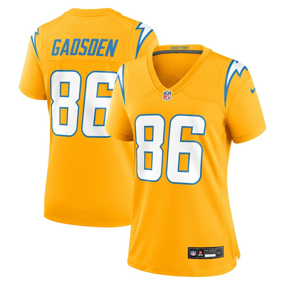 NFL Oronde Gadsden Los Angeles Chargers Women's Alternate Charger Power Game Jersey - Gold