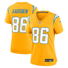 NFL Oronde Gadsden Los Angeles Chargers Women's Alternate Charger Power Game Jersey - Gold