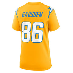 NFL Oronde Gadsden Los Angeles Chargers Women's Alternate Charger Power Game Jersey - Gold