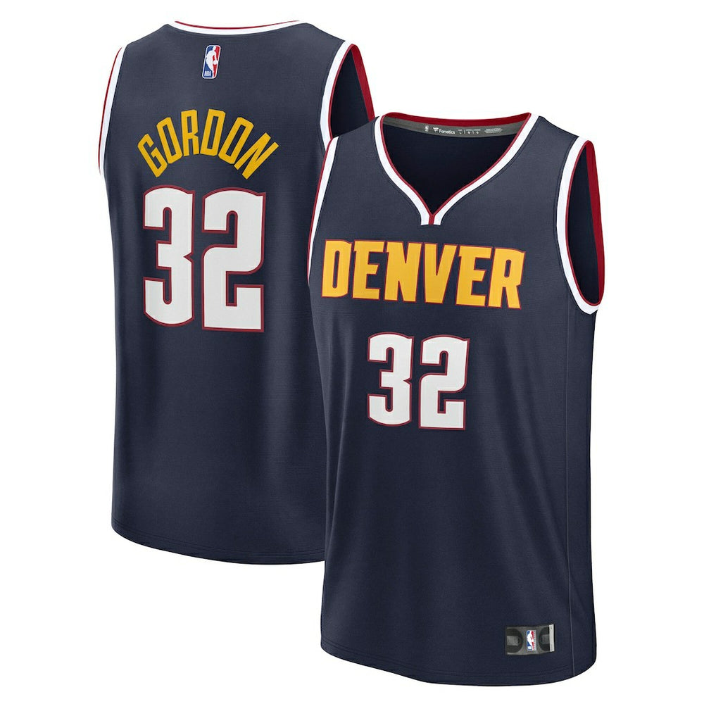 NBA Aaron Gordon Denver Nuggets Fast Break Replica Jersey sale - Navy sale - Icon Edition