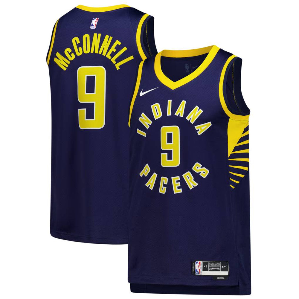 NBA T.J. McConnell Indiana Pacers Unisex Swingman Jersey - Icon Edition - Navy